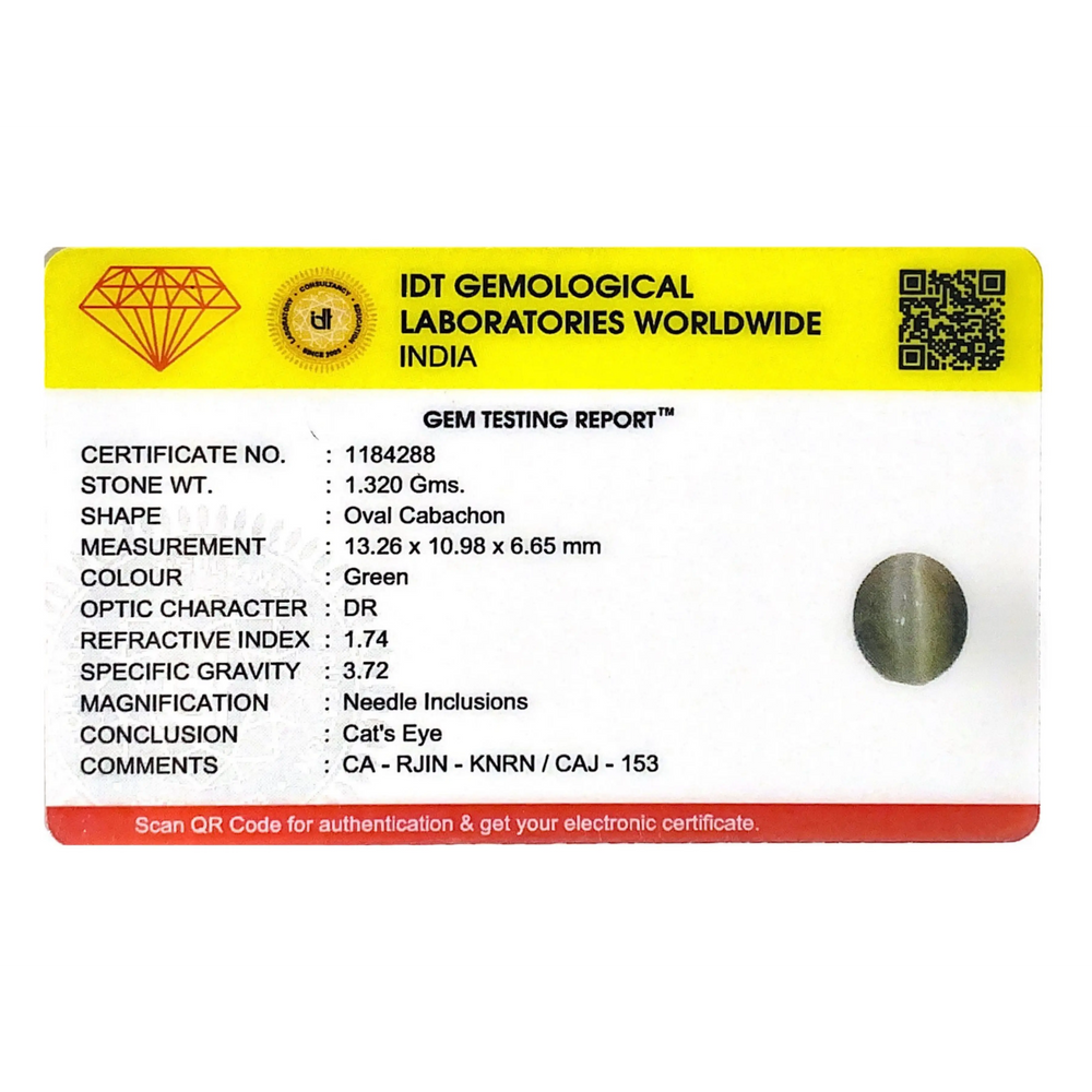 Catseye - 6.6 Carat - Pramogh