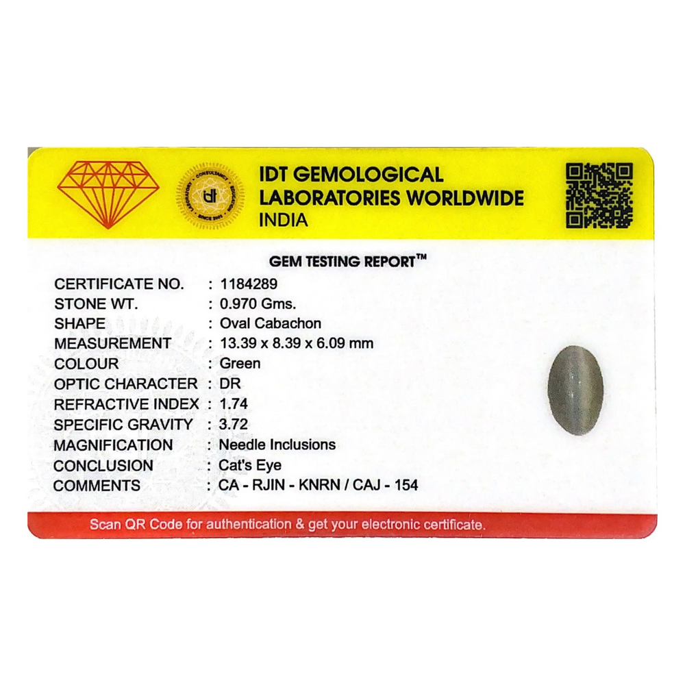 Catseye - 4.85 Carat - Pramogh