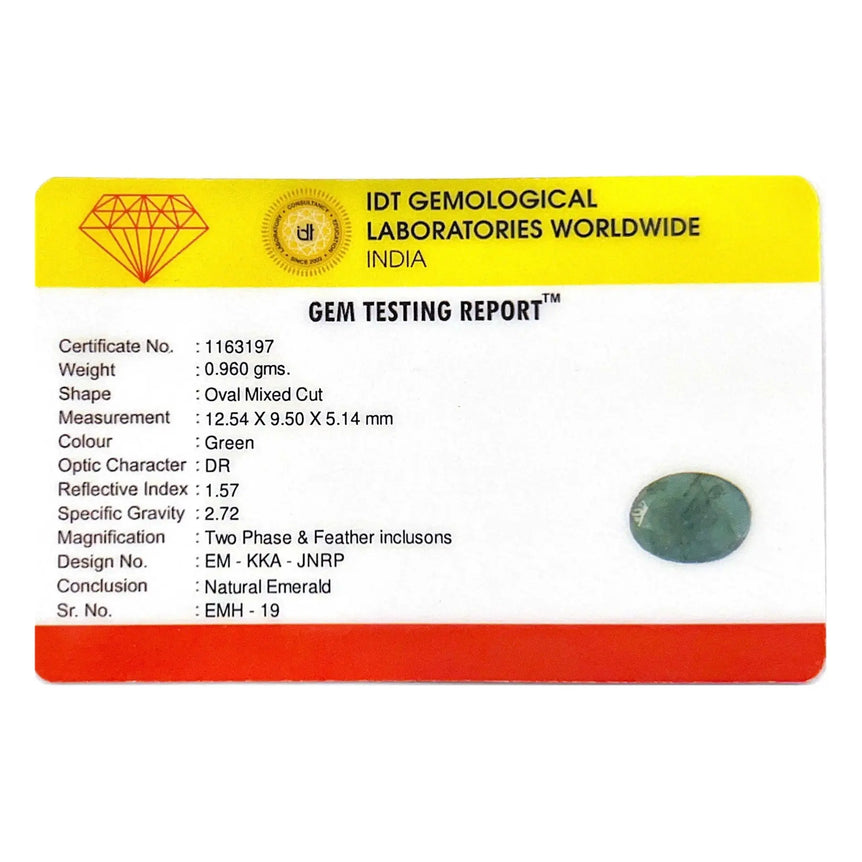 Emerald - 4.73 Carat - Pramogh