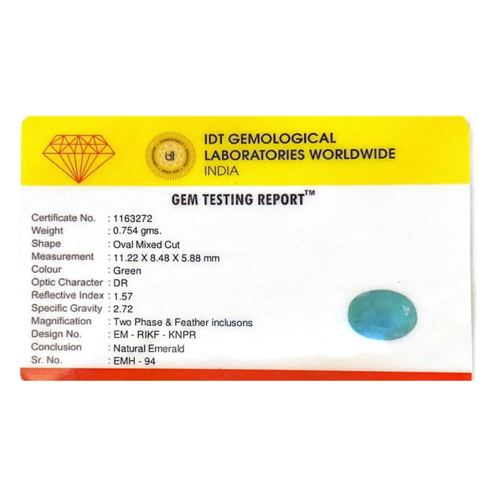 Emerald - 3.77 Carat - Pramogh