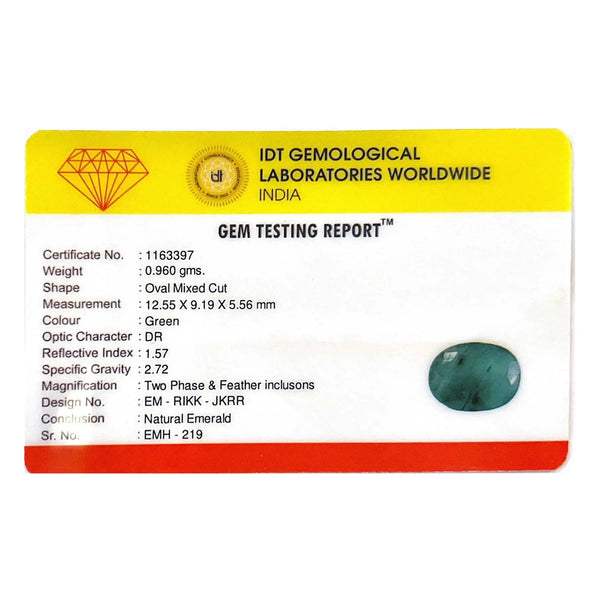 Emerald - 4.73 Carat - Pramogh