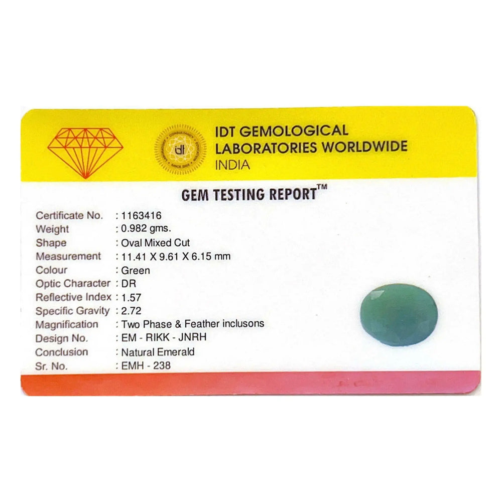 Emerald - 4.91 Carat - Pramogh
