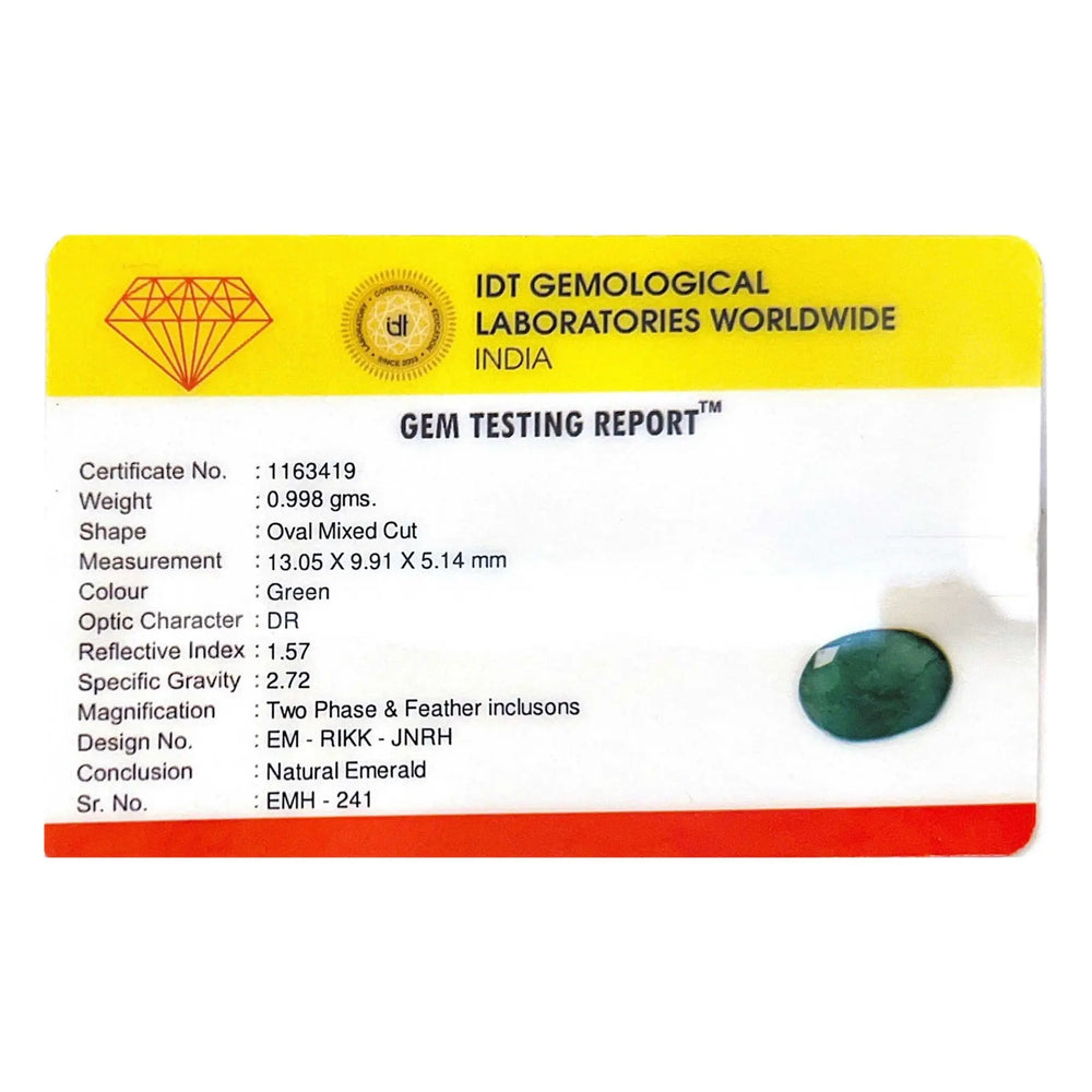 Emerald - 4.99 Carat - Pramogh