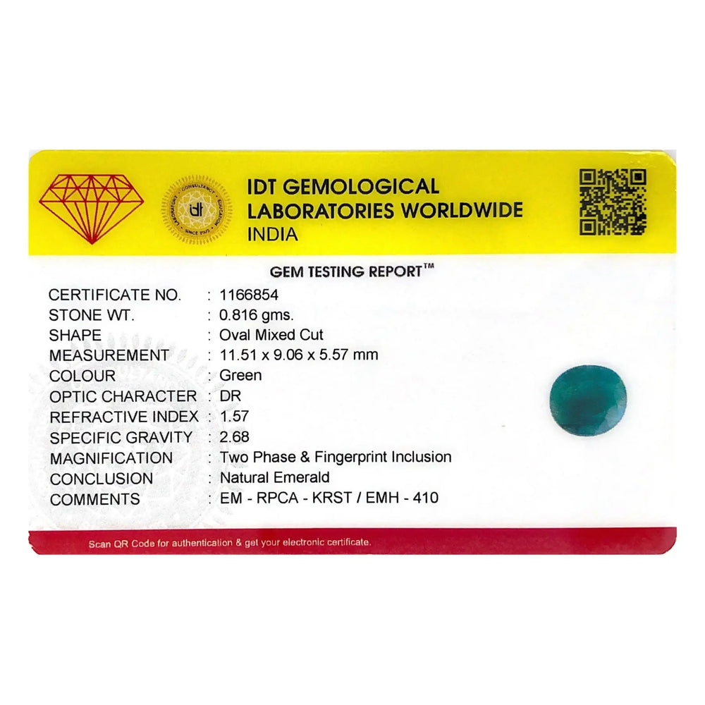 Emerald - 4.08 Carat - Pramogh