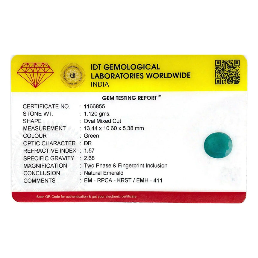 Emerald - 5.6 Carat - Pramogh