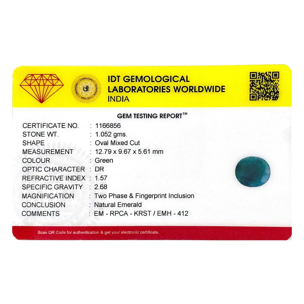 Emerald - 5.26 Carat - Pramogh