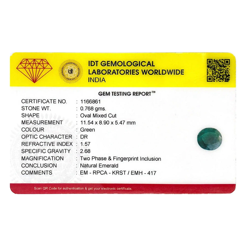 Emerald - 3.84 Carat - Pramogh