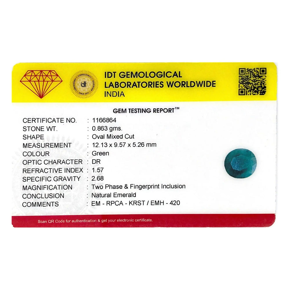 Emerald - 4.32 Carat - Pramogh