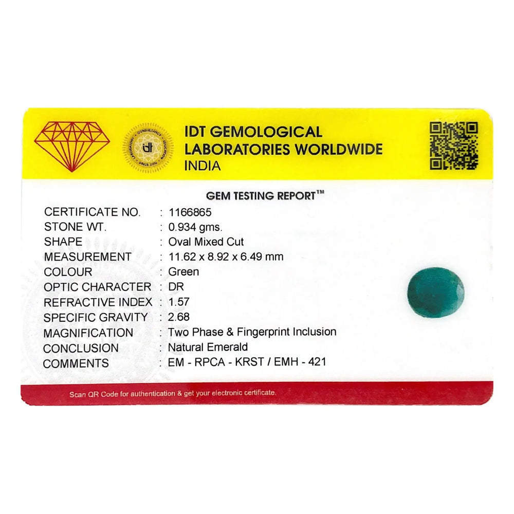 Emerald - 4.67 Carat - Pramogh
