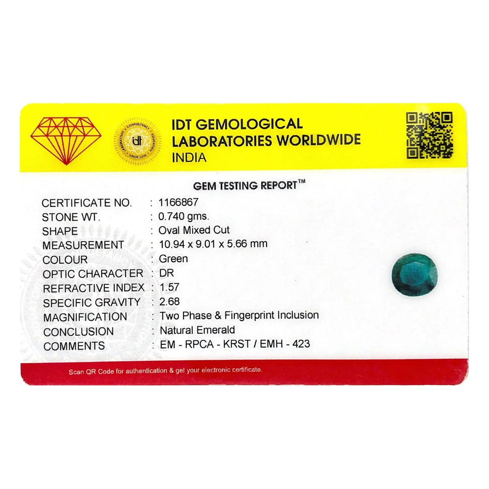 Emerald - 3.7 Carat - Pramogh