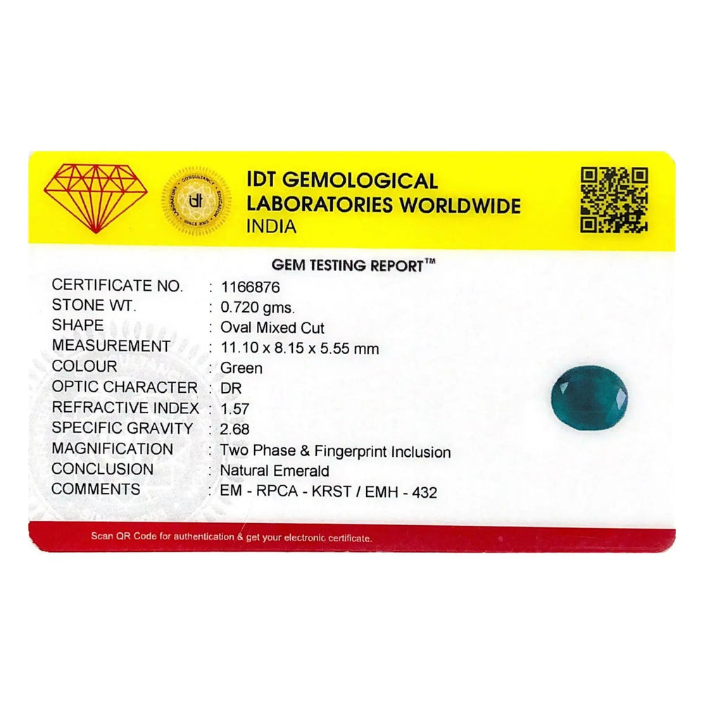 Emerald - 3.6 Carat - Pramogh