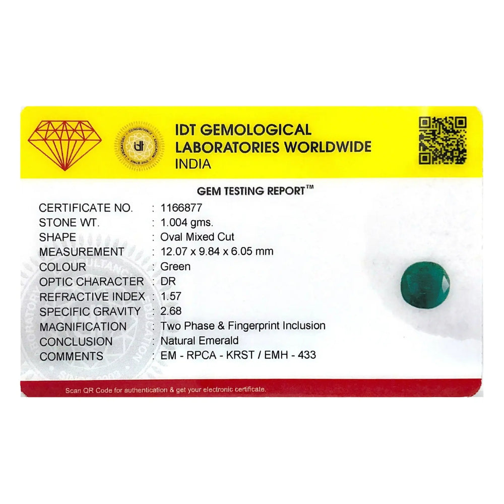 Emerald - 5.02 Carat - Pramogh