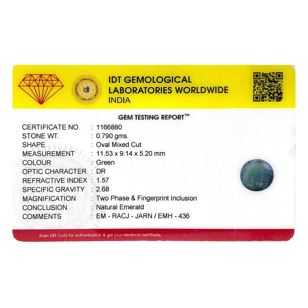 Emerald - 3.95 Carat - Pramogh