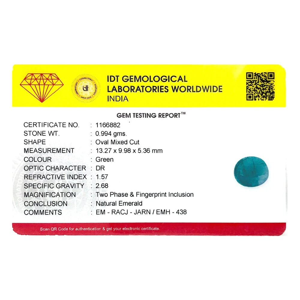 Emerald - 4.97 Carat - Pramogh
