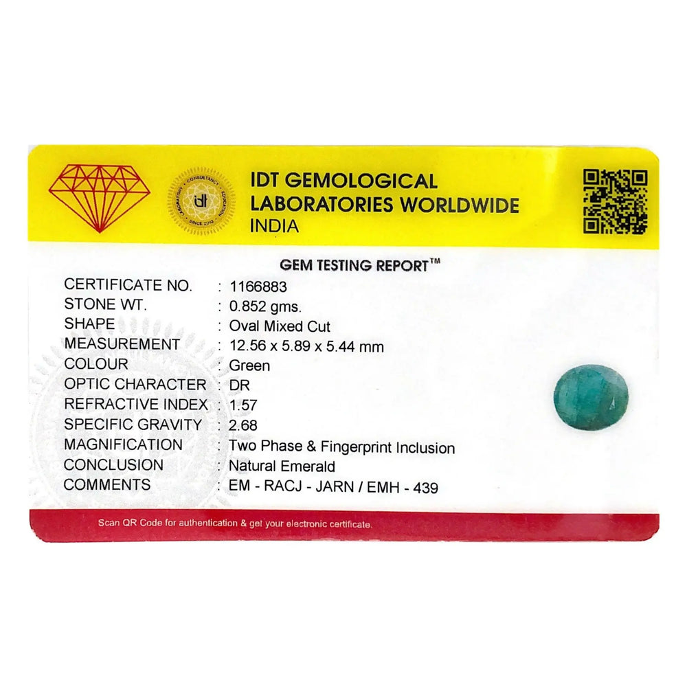 Emerald - 4.26 Carat - Pramogh