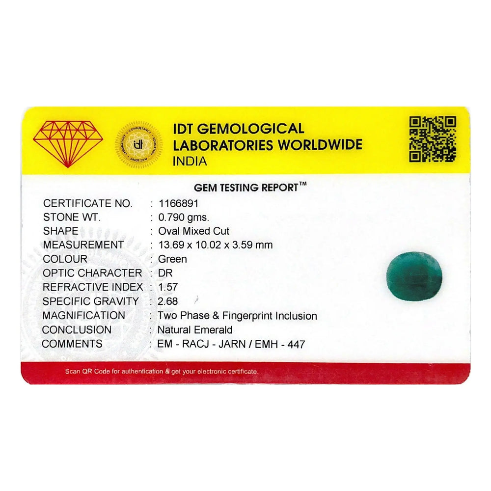 Emerald - 3.95 Carat - Pramogh