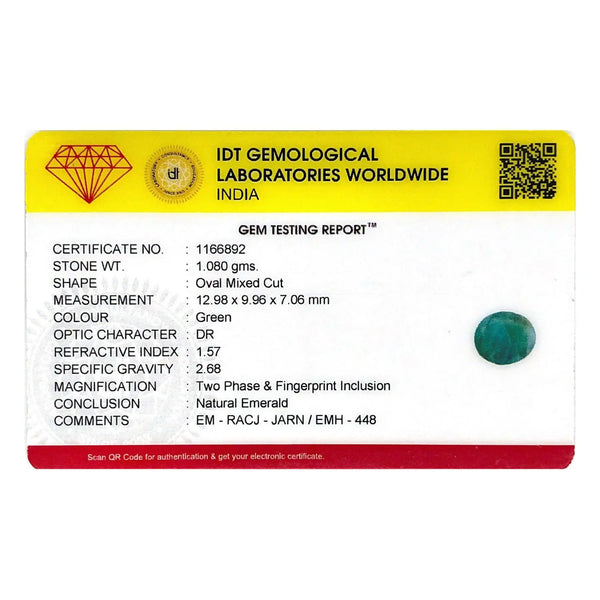 Emerald - 5.4 Carat - Pramogh