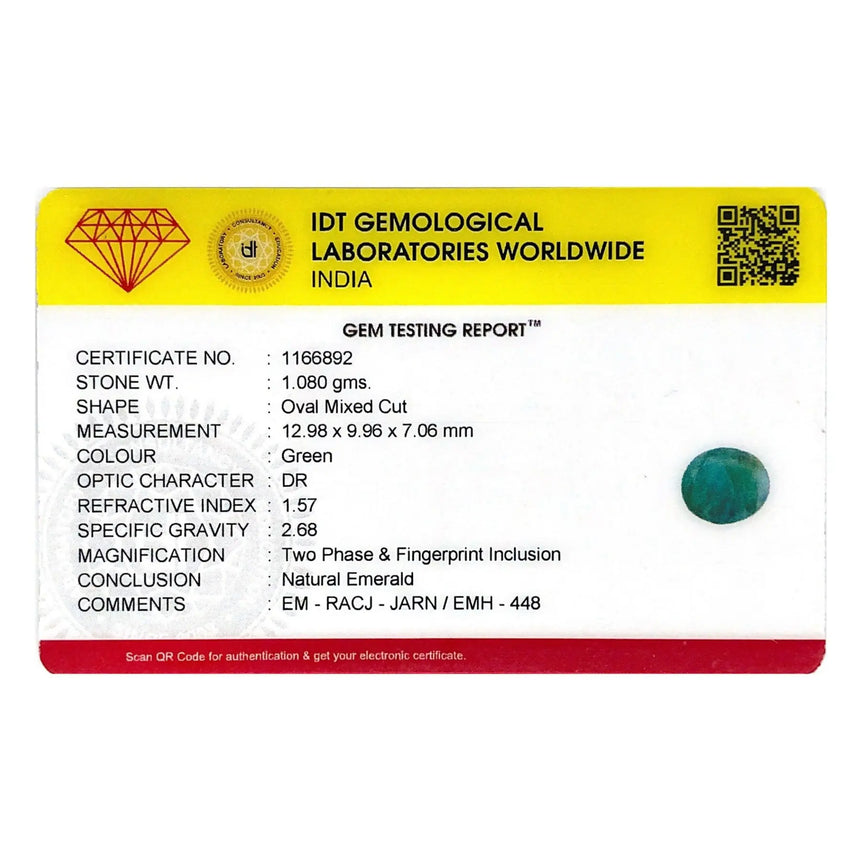 Emerald - 5.4 Carat - Pramogh