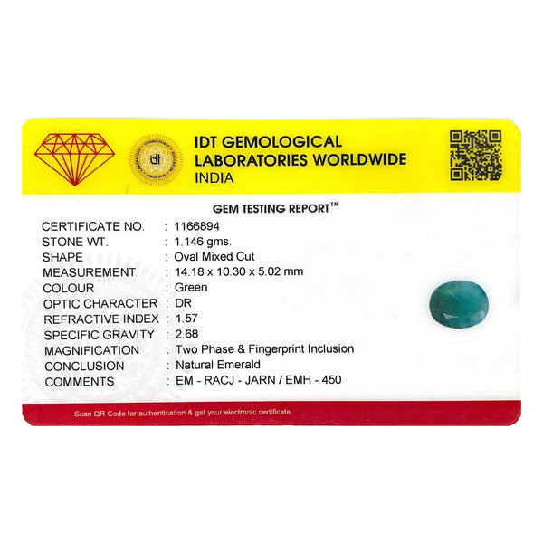 Emerald - 5.73 Carat - Pramogh