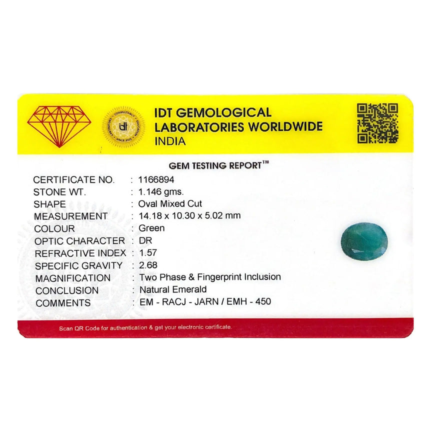Emerald - 5.73 Carat - Pramogh