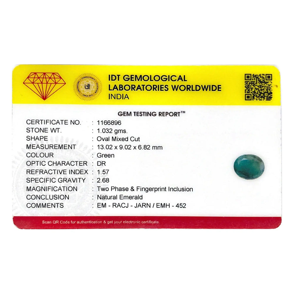 Emerald - 5.16 Carat - Pramogh