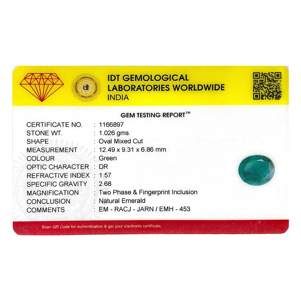 Emerald - 5.13 Carat - Pramogh