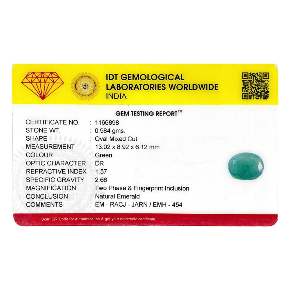 Emerald - 4.92 Carat - Pramogh