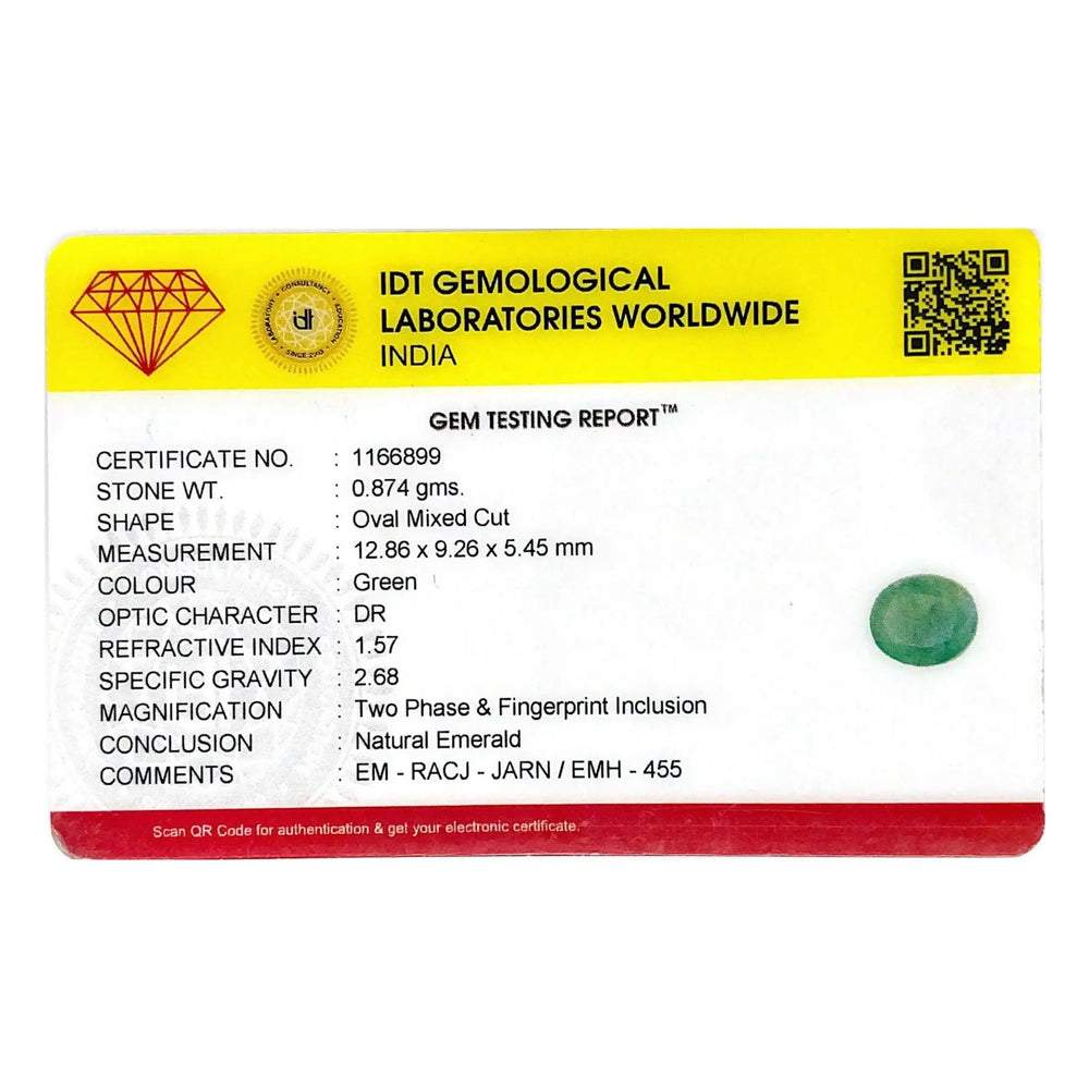 Emerald - 4.37 Carat - Pramogh
