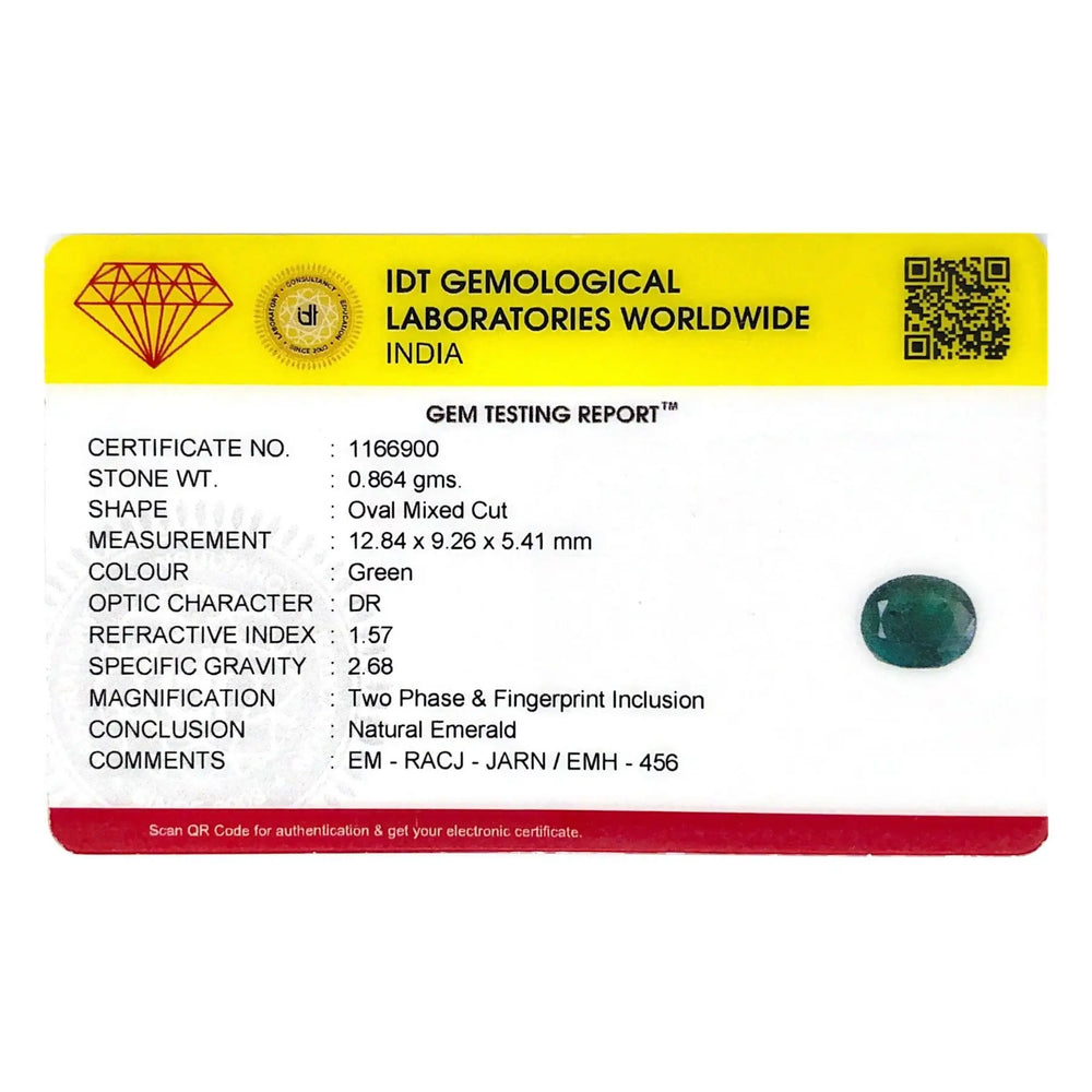 Emerald - 4.32 Carat - Pramogh