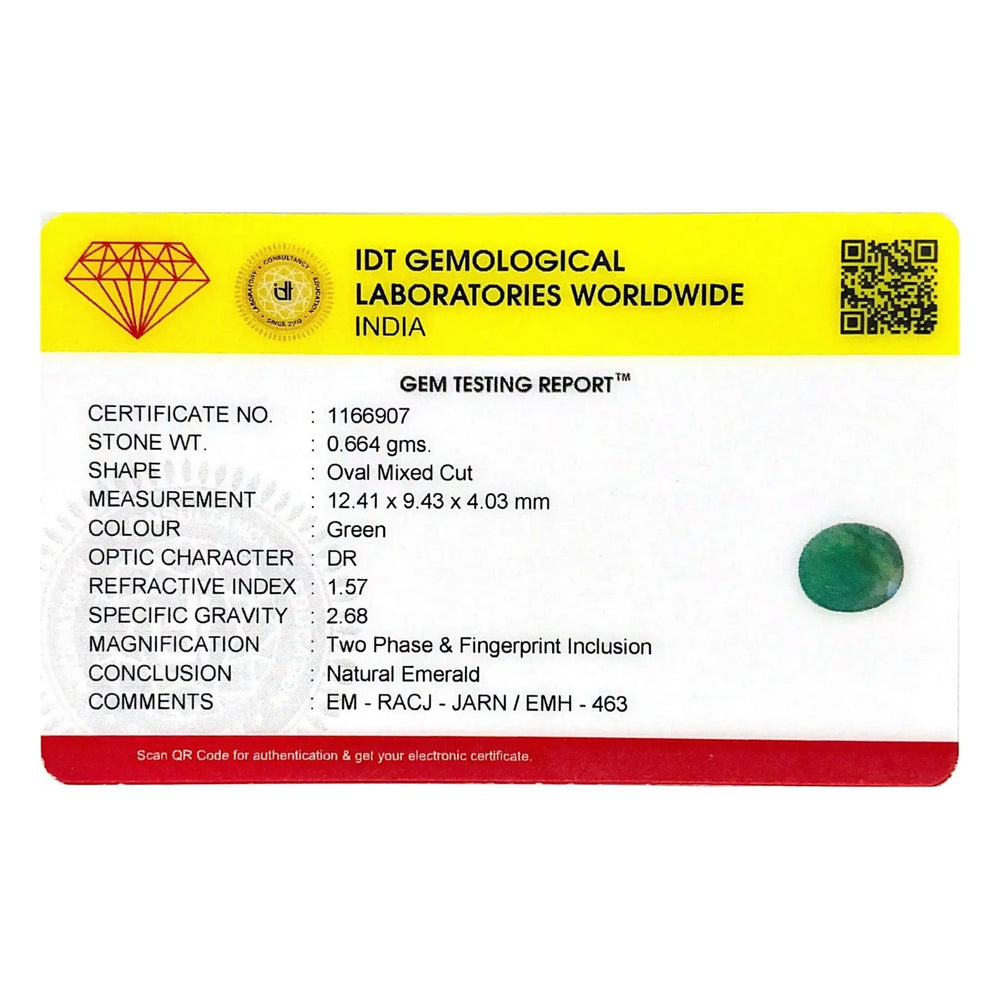 Emerald - 3.32 Carat - Pramogh