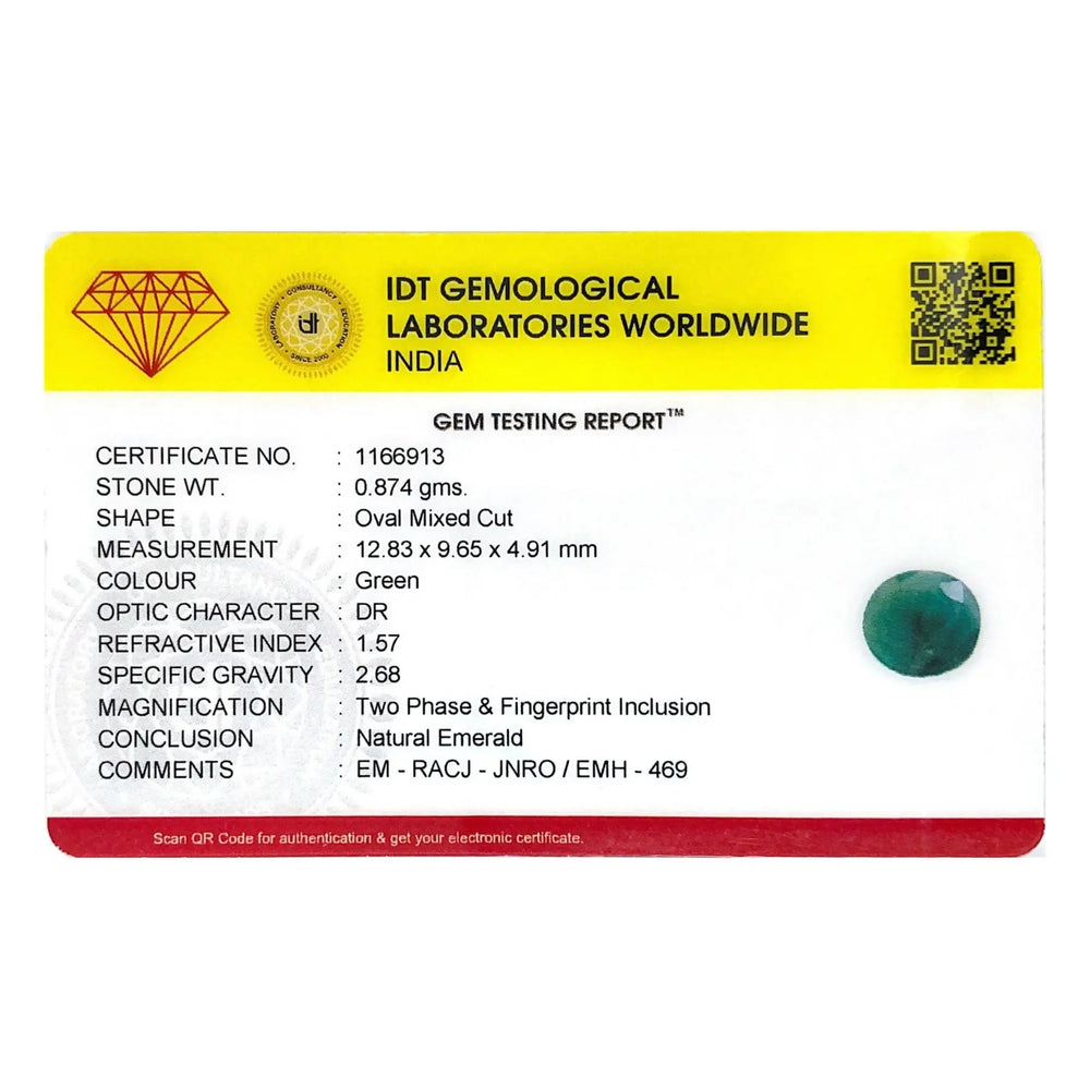 Emerald - 4.37 Carat - Pramogh