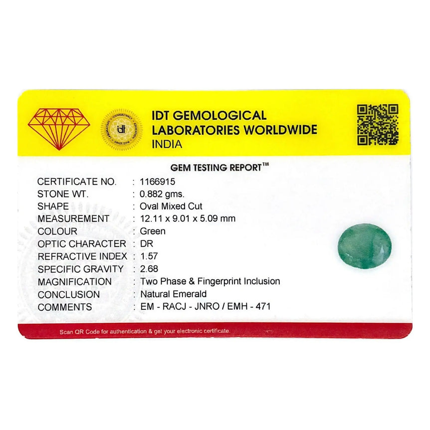 Emerald - 4.41 Carat - Pramogh