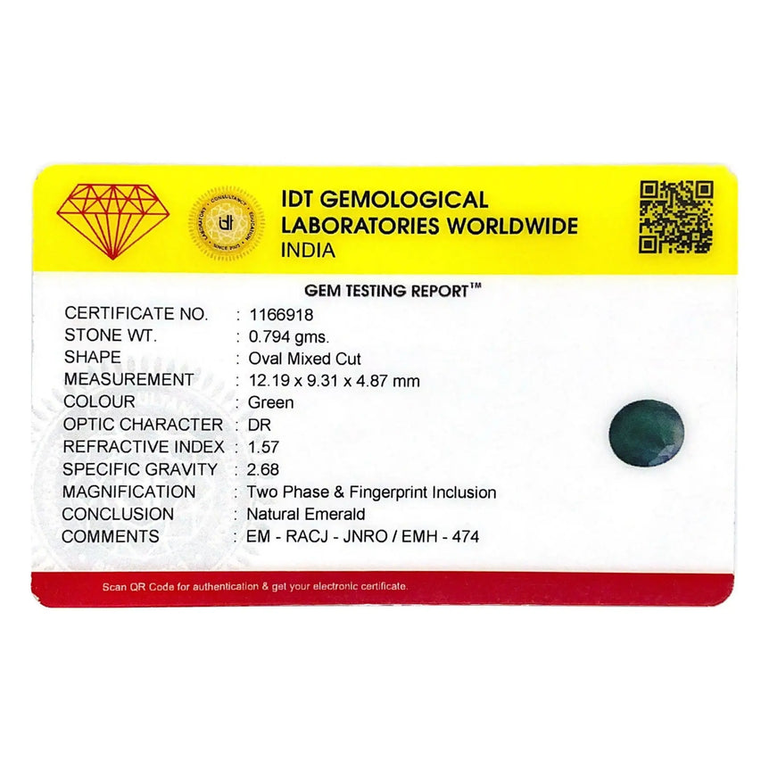 Emerald - 3.97 Carat - Pramogh
