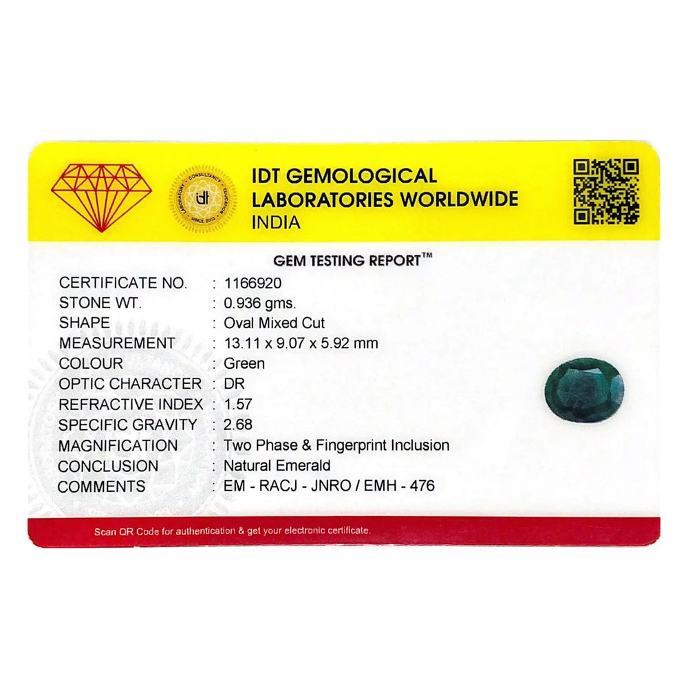 Emerald - 4.68 Carat - Pramogh