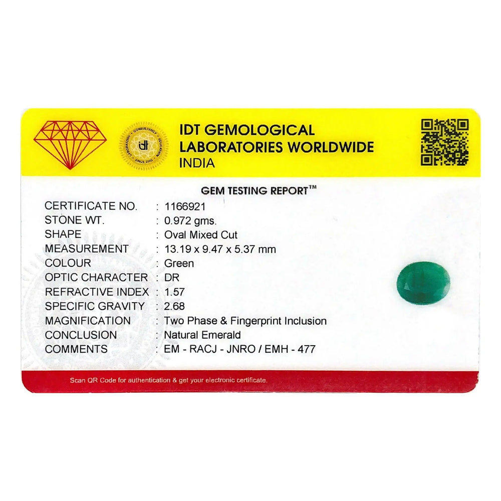 Emerald - 4.86 Carat - Pramogh