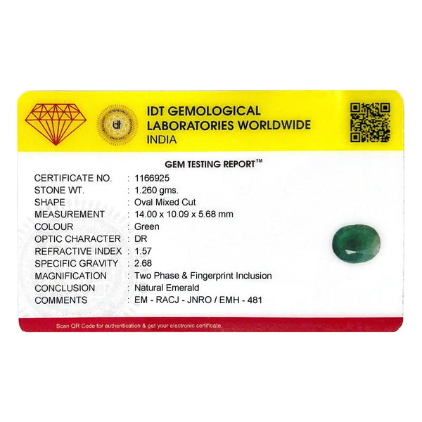 Emerald - 6.3 Carat - Pramogh