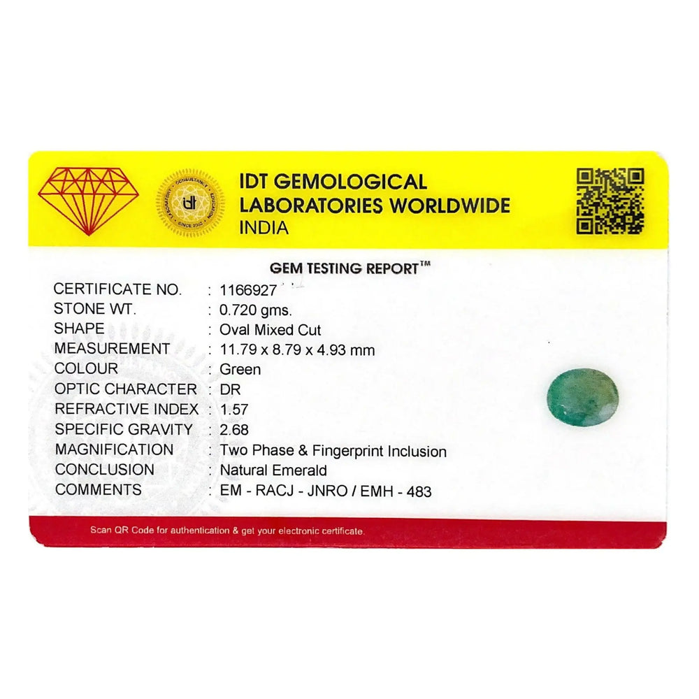 Emerald - 3.6 Carat - Pramogh