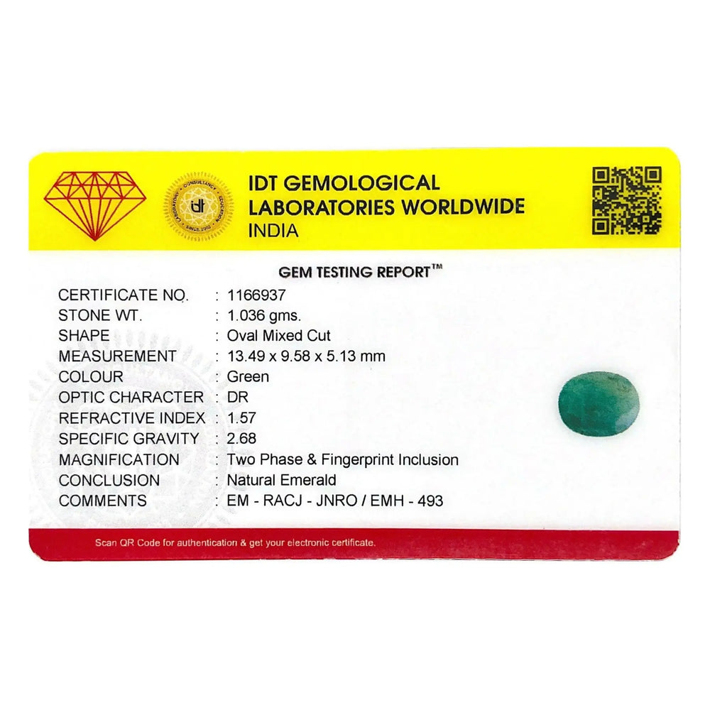 Emerald - 5.18 Carat - Pramogh