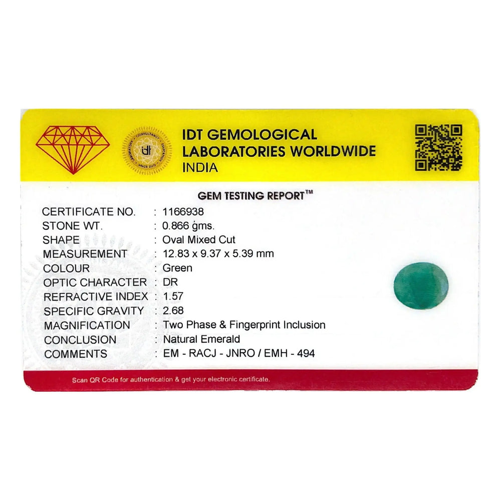 Emerald - 4.33 Carat - Pramogh