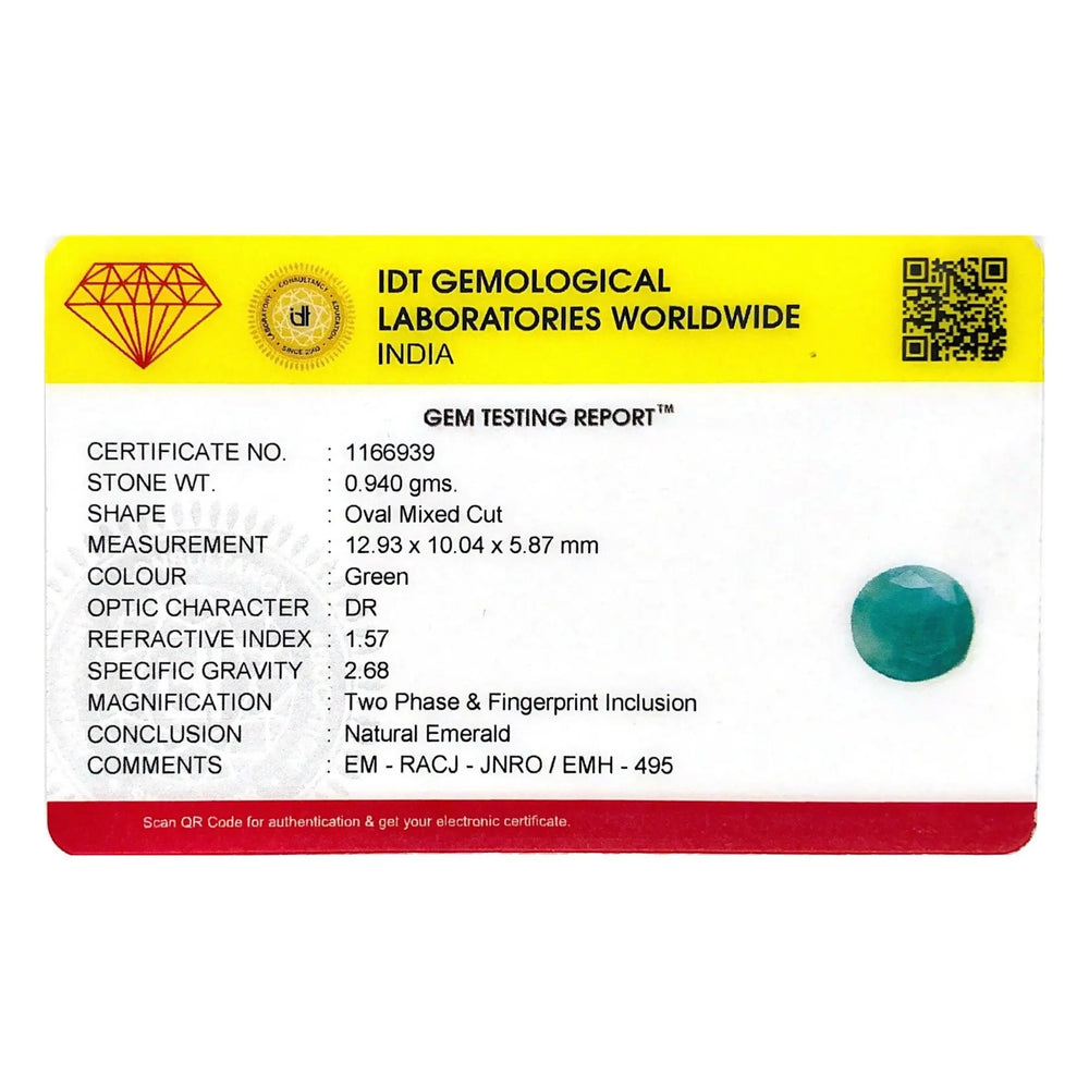 Emerald - 4.7 Carat - Pramogh