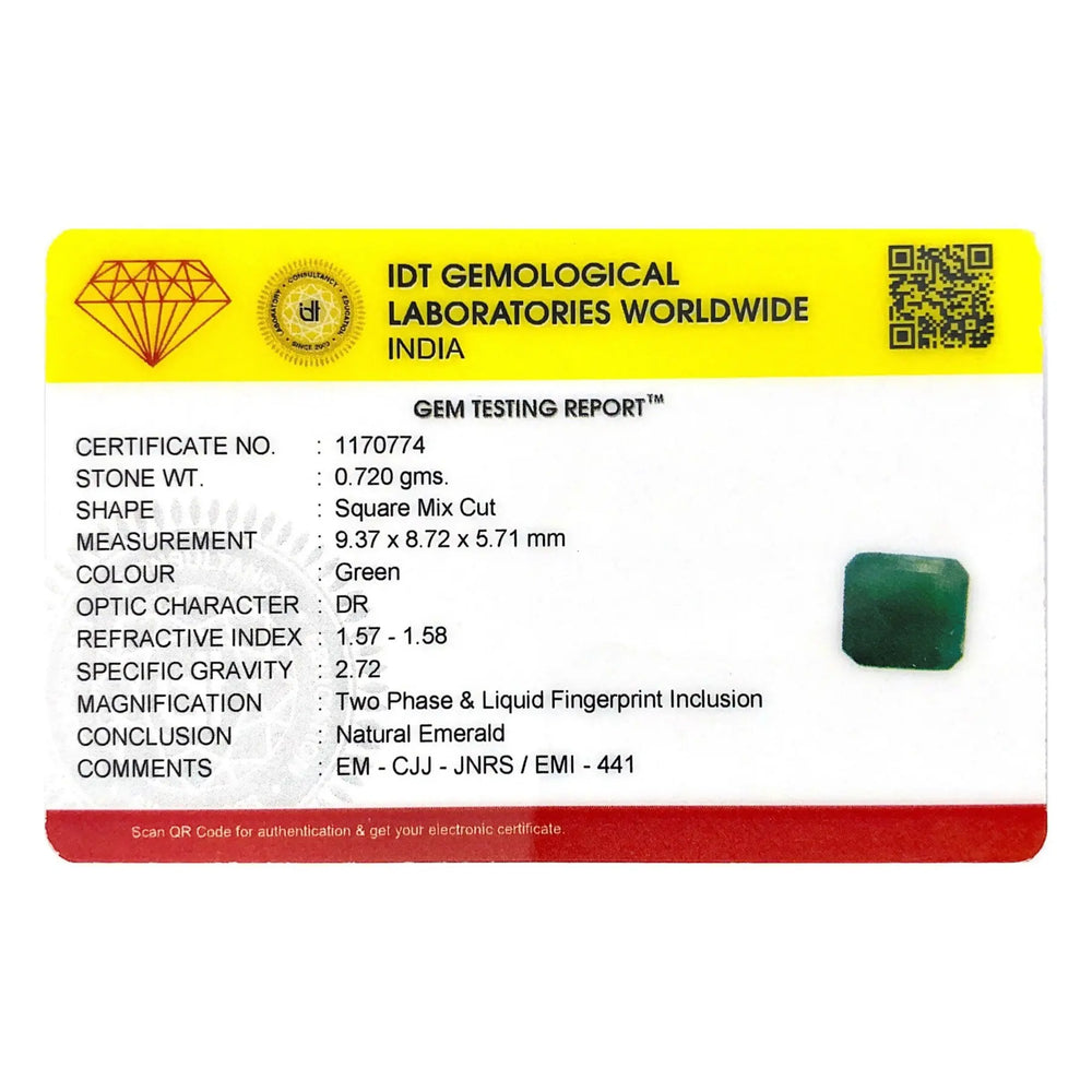 Emerald - 3.6 Carat - Pramogh