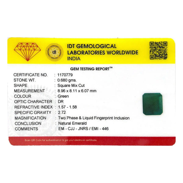 Emerald - 3.4 Carat