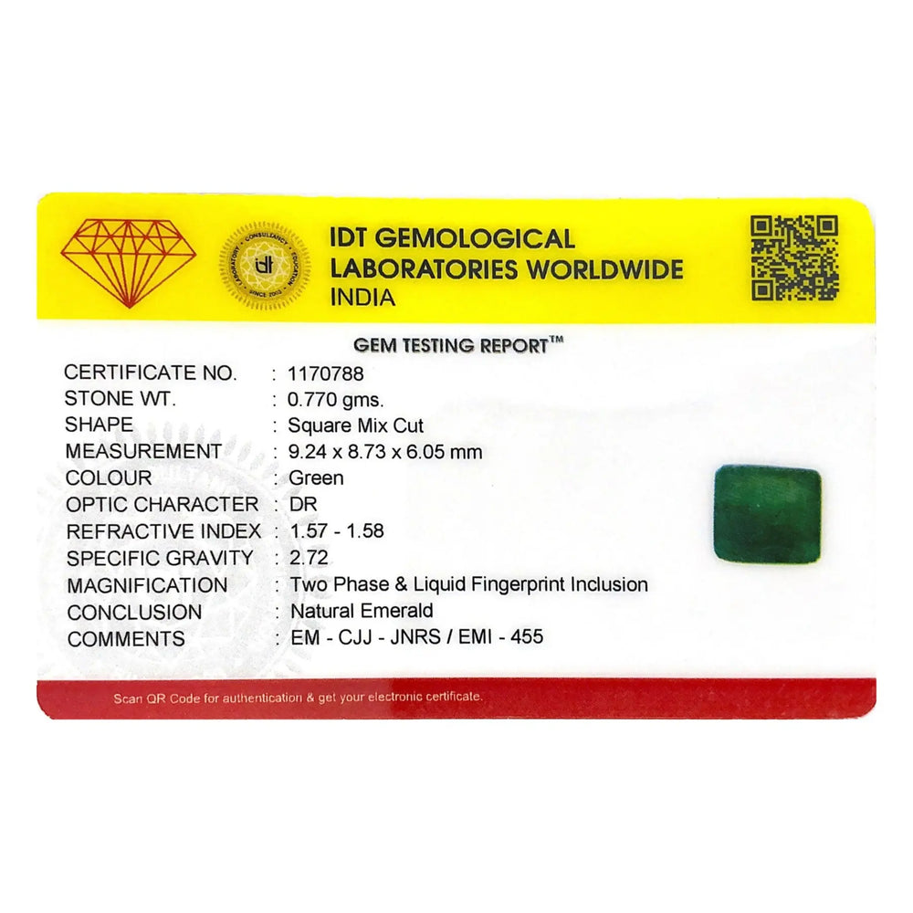 Emerald - 3.85 Carat - Pramogh