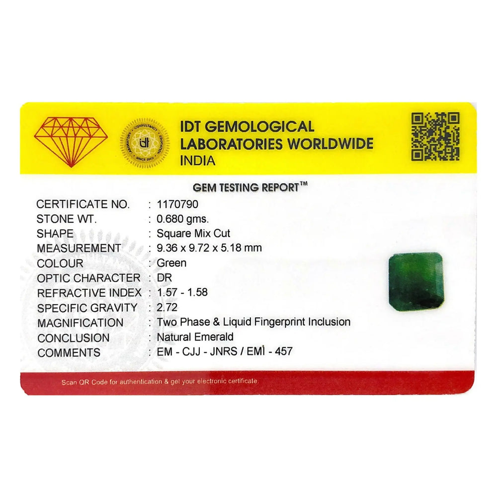 Emerald - 3.4 Carat - Pramogh