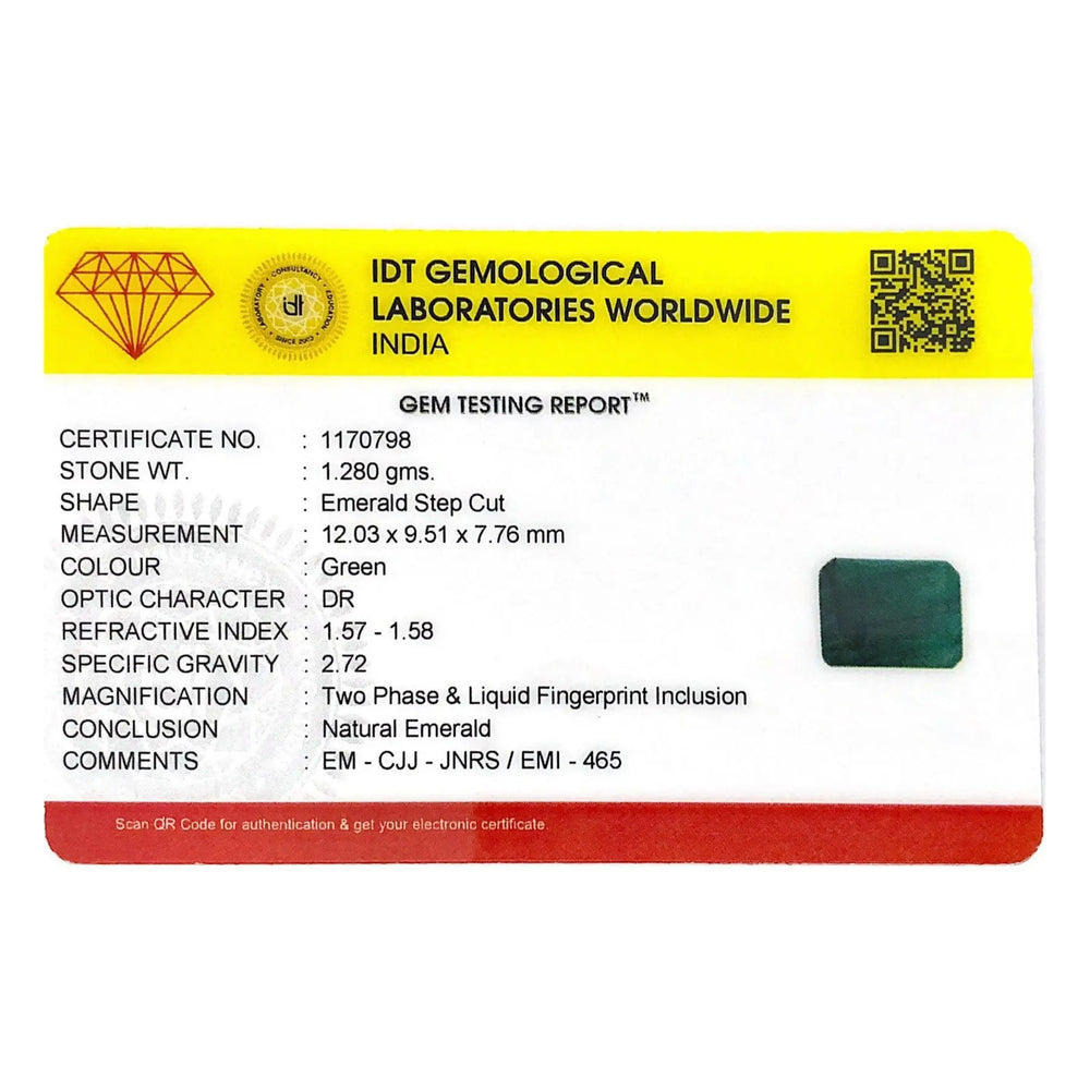 Emerald - 6.4 Carat - Pramogh