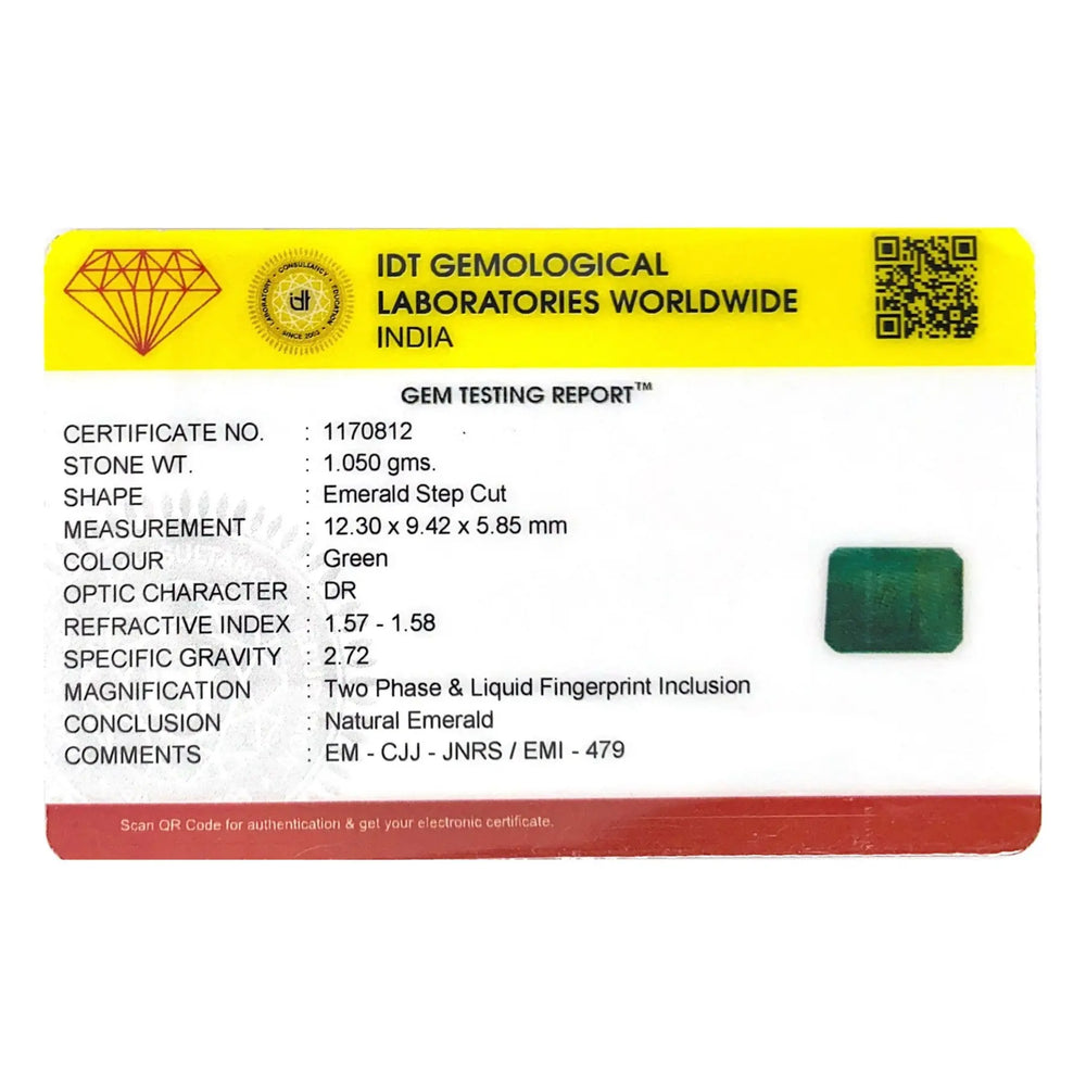 Emerald - 5.25 Carat - Pramogh