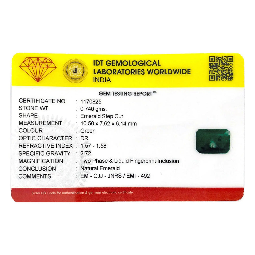 Emerald - 3.7 Carat - Pramogh