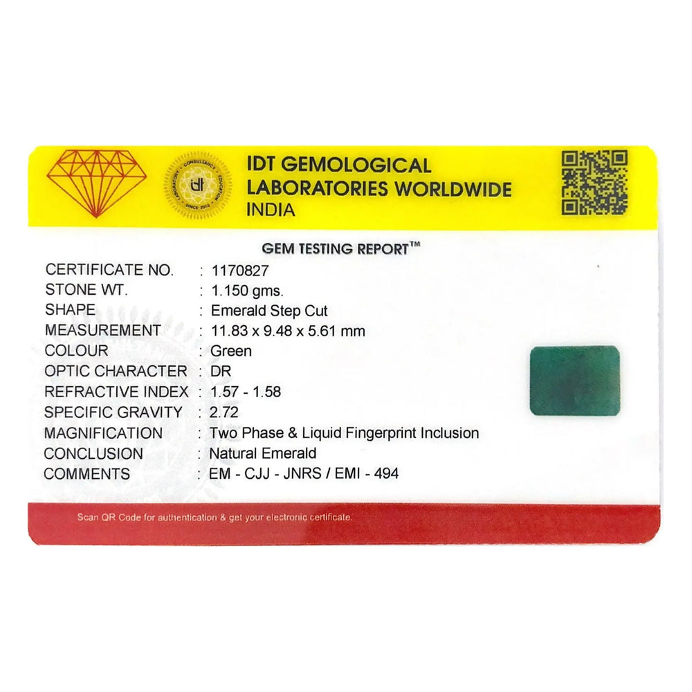 Emerald - 5.75 Carat - Pramogh