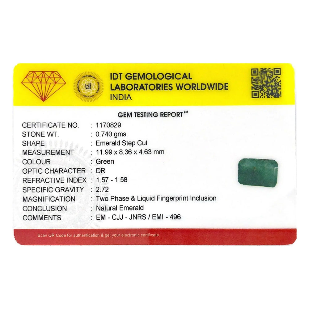 Emerald - 3.7 Carat - Pramogh