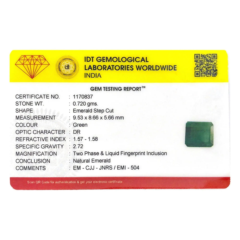 Emerald - 3.6 Carat - Pramogh